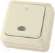 Миниатюра изображения товара Выключатель TDM Ладога SQ1801-0012 (слоновая кость)