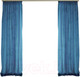 Миниатюра изображения товара Гардины Delfa СТШ/Д-050 Voile/8816 (200x250, синий)
