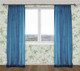 Миниатюра изображения товара Гардины Delfa СТШ/Д-050 Voile/8816 (200x250, синий)