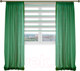 Миниатюра изображения товара Комплект гардин Delfa СТШ/Д-050 Voile/054 (200x270, зеленый)