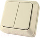 Миниатюра изображения товара Выключатель TDM Ладога SQ1801-0004 (слоновая кость)
