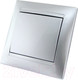 Миниатюра изображения товара Выключатель TDM Лама SQ1815-0201 (серебристый металлик)
