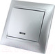 Миниатюра изображения товара Выключатель TDM Лама SQ1815-0204 (серебристый металлик)