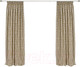 Миниатюра изображения товара Комплект штор Delfa СШД-050 Insa/80 (160x270, светло-бежевый/vison)