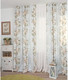 Миниатюра изображения товара Комплект штор Delfa СШД-050 Flowers/20 (160x250, бежевые цветы)