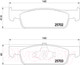 Миниатюра изображения товара Тормозные колодки Brembo P68059
