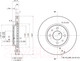 Миниатюра изображения товара Тормозной диск Brembo 09584311