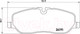 Миниатюра изображения товара Тормозные колодки Brembo P44014