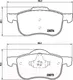 Миниатюра изображения товара Тормозные колодки Brembo P86016