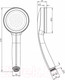 Миниатюра изображения товара Лейка ручного душа IDDIS SpaHome SPA1F00i18