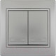 Миниатюра изображения товара Выключатель Lezard Mira 701-1010-101