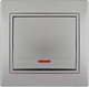 Миниатюра изображения товара Выключатель Lezard Mira 701-1010-111