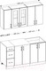 Миниатюра изображения товара Кухонный гарнитур Senira Вяселка 2/1 1.5м