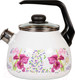 Миниатюра изображения товара Чайник со свистком СтальЭмаль Мозаика 4с209я