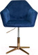 Миниатюра изображения товара Стул AksHome Dubai (синий велюр/золото)