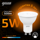 Миниатюра изображения товара Лампа Gauss GU10 5W 2700К/3000K / 101506105