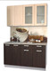 Миниатюра изображения товара Кухонный гарнитур Интерлиния Мила 14-60 (дуб венге/дуб молочный/опал светлый)