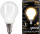 Миниатюра изображения товара Лампа Gauss Filament Globe E14 5W 2700K / 105201105 (Opal/Milky)