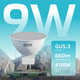 Миниатюра изображения товара Лампа Gauss Elementary GU5.3 9W 4100К / 13529