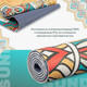 Миниатюра изображения товара Коврик для йоги и фитнеса Sundays Fitness Mandala IR97567