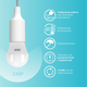 Миниатюра изображения товара Лампа Gauss Elementary Globe E27 6W 4100K / 53226