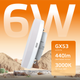 Миниатюра изображения товара Лампа Gauss Elementary GX53 6W 2700K/3000K / 83816