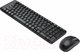 Миниатюра изображения товара Комплект клавиатура и мышь Logitech MK220 920-003169 / 920-003236 (черный)