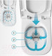 Миниатюра изображения товара Унитаз подвесной Roca The Gap Rimless 734647L000