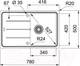Миниатюра изображения товара Мойка кухонная Franke Basis BFG 611 (114.0313.332)