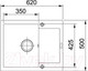Миниатюра изображения товара Мойка кухонная Franke Maris MRG 611C (114.0198.369)