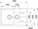Миниатюра изображения товара Мойка кухонная Franke Basis BFG 651-78 (114.0280.897)