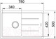 Миниатюра изображения товара Мойка кухонная Franke Basis BFG 611 (114.0313.332)