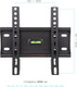 Миниатюра изображения товара Кронштейн для телевизора ARM Media PLASMA-5 (черный)