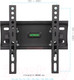Миниатюра изображения товара Кронштейн для телевизора ARM Media PLASMA-6 Black