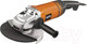 Миниатюра изображения товара Профессиональная угловая шлифмашина AEG Powertools WS 2200-230 DMS (4935428500)