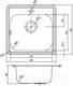 Миниатюра изображения товара Мойка кухонная IDDIS Strit STR48S0i77