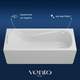 Миниатюра изображения товара Ванна акриловая Ventospa Serena LA 150x70