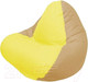 Миниатюра изображения товара Бескаркасное кресло Flagman Relax Г4.1-041 (желтый/темно-бежевый)