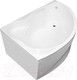 Миниатюра изображения товара Ванна акриловая Aquanet Jamaica 160x100 L