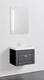 Миниатюра изображения товара Тумба с умывальником Aqwella Инфинити / Inf.01.06/001/BLK