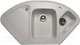Миниатюра изображения товара Мойка кухонная GranFest Corner GF-C1040E (серый)