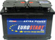 Миниатюра изображения товара Автомобильный аккумулятор Eurostart Blue 6CT-77 (77 А/ч)