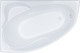 Миниатюра изображения товара Ванна акриловая Triton Николь 160x100 R (с каркасом)