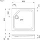 Миниатюра изображения товара Душевой поддон Triton Квадратный 80x80