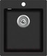 Миниатюра изображения товара Мойка кухонная Aquasanita SIMPLEX SQS100 (черный металлик)