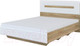Миниатюра изображения товара Двуспальная кровать Мебель-Неман Леонардо МН-026-10 (белое дерево/дуб сонома)