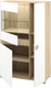 Миниатюра изображения товара Шкаф с витриной Мебель-Неман Леонардо МН-026-03 (белое дерево/дуб сонома)