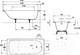 Миниатюра изображения товара Ванна стальная Kaldewei Eurowa 170x70