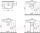 Миниатюра изображения товара Умывальник VitrA S20 55x46 / 5502B003-0001