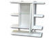 Миниатюра изображения товара Шкаф с зеркалом для ванной Гамма 15/1 (белый, правый)